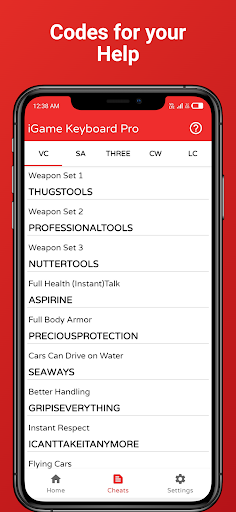 Game Keyboard Pro apply cheats apk 3.8 download free  3.8 screenshot 4