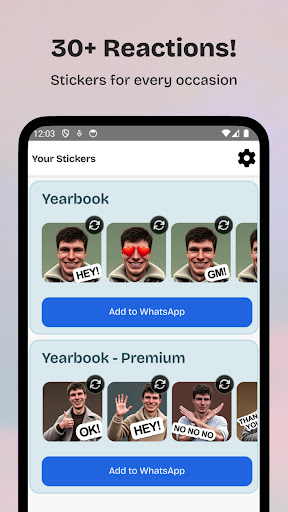 MyMoji AI Stickers of You app download for android  11.2 screenshot 3