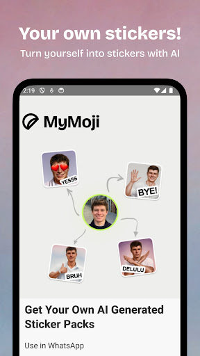 MyMoji AI Stickers of You app download for androidͼƬ1