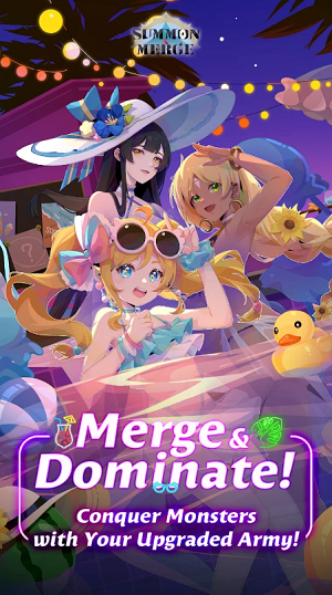 Summon and Merge 2 Mod Apk Unlimited Money  1.0.02 screenshot 1