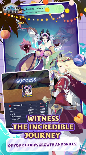 Summon and Merge 2 Mod Apk Unlimited Money  1.0.02 screenshot 4