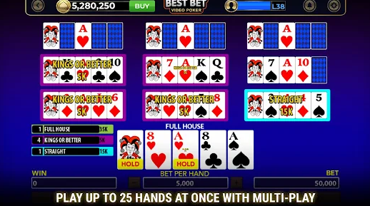 Best Bet Video Poker Apk Download Latest Version  5.2.0 screenshot 2