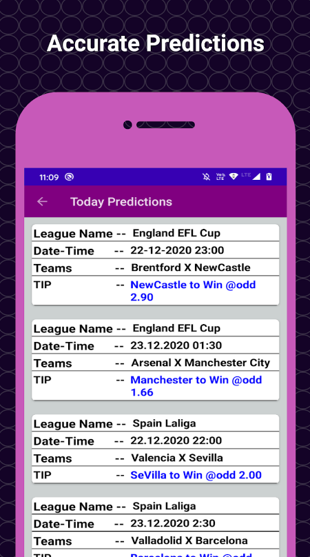 RR Football Predictions app download latest version  1.14 screenshot 1