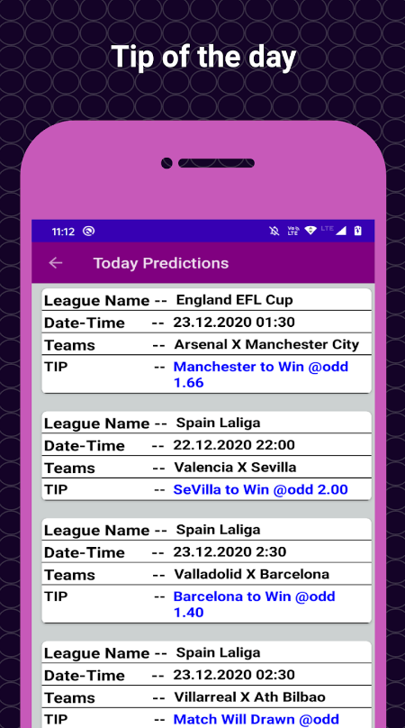 RR Football Predictions app download latest version  1.14 screenshot 2