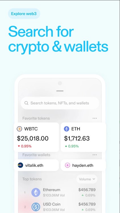 Uniswap Crypto & NFT Wallet App for Android Download  5.45.1 screenshot 4