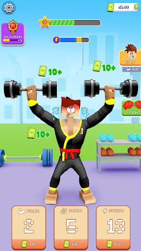 Idle Gym Tycoon Slap & Run mod apk unlimited money and gems  1.1.0 screenshot 3