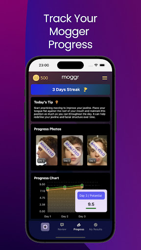 Moggr Haircut & Looksmax AI mod apk 3.0 premium unlocked  3.0 screenshot 3