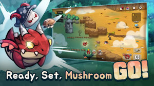 Mushroom Go Mod Apk Unlimited Money and GemsͼƬ1