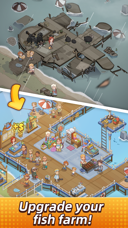 Idle Fish Clash Tycoon apk download latest version  1.0.1 screenshot 2