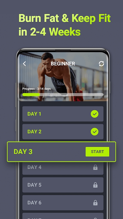 HIIT Workout for Men Lite app download for android  1.0.0 screenshot 2