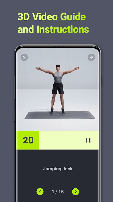 HIIT Workout for Men Lite app download for android  1.0.0 screenshot 3