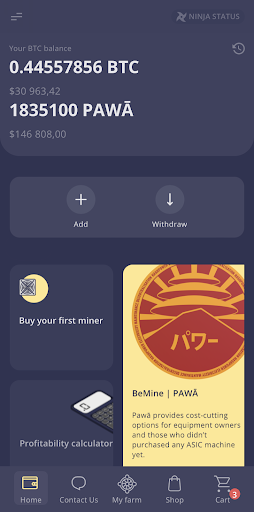 BeMine mining app download free  1.0 screenshot 4