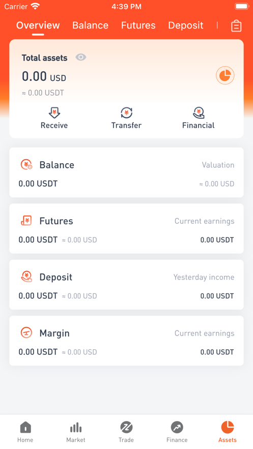 UEEx crypto exchange apk latest version download  4.1.6 screenshot 4