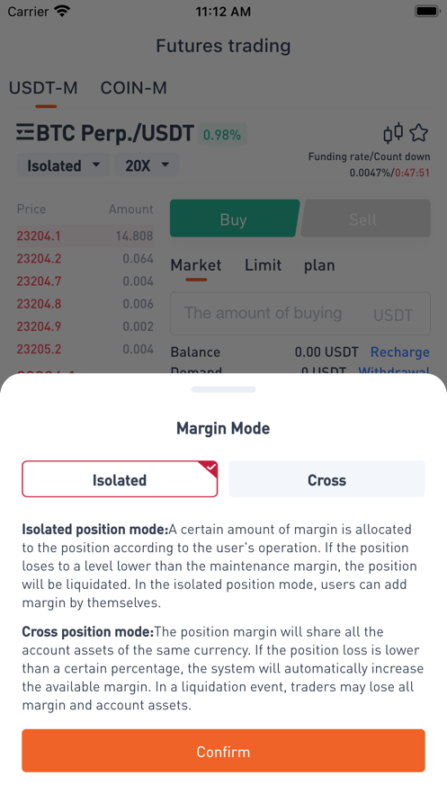 UEEx crypto exchange apk latest version download  4.1.6 screenshot 5