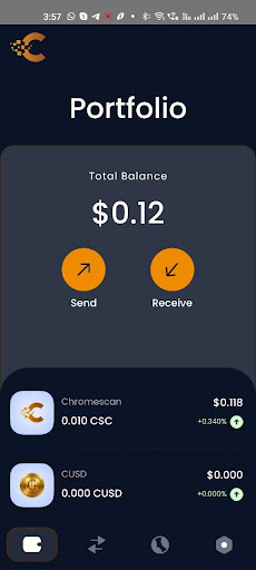 CSCAN WALLET app download latest version  1.0.11 screenshot 2