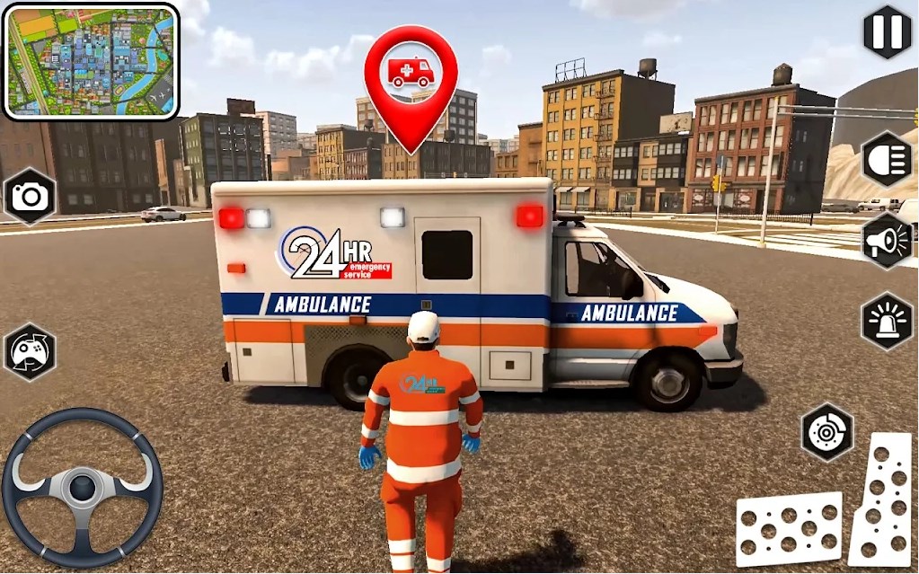 US Ambulance Emergency Game 3D apk download for android  1.0.2 screenshot 4