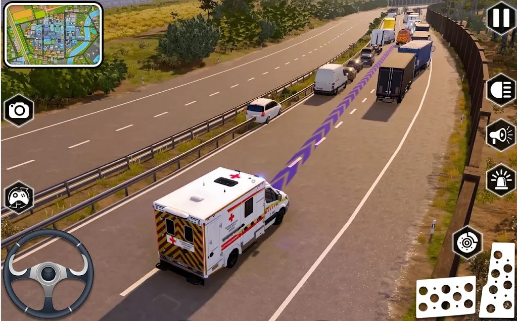 US Ambulance Emergency Game 3D apk download for android  1.0.2 screenshot 1