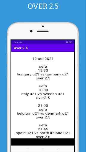 Over 2.5 football prediction app free download latest version  1.0 screenshot 4