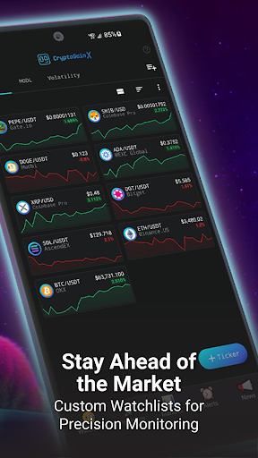 CryptoGain Charts & Portfolio App Download for Android  1.0.07 screenshot 3