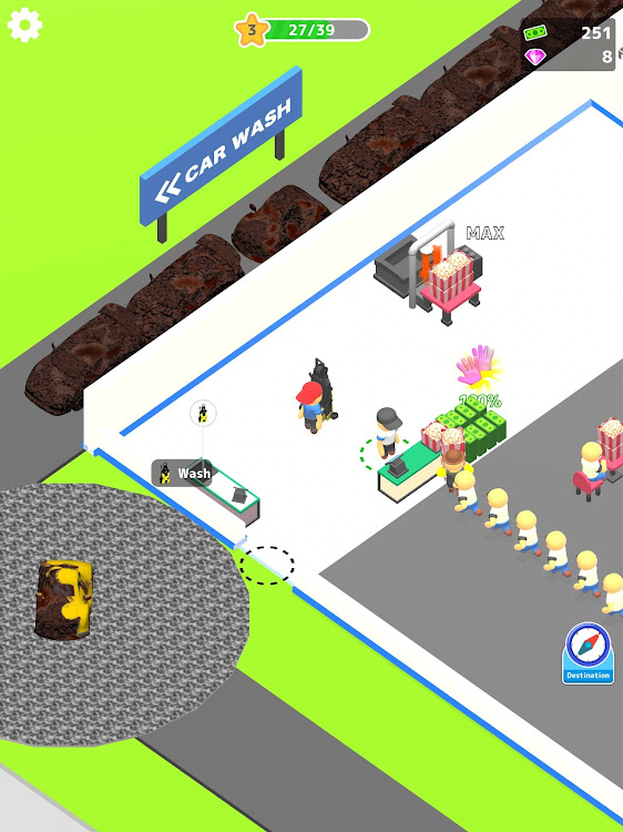 Car Wash Tycoon apk download latest version  0.3 screenshot 2