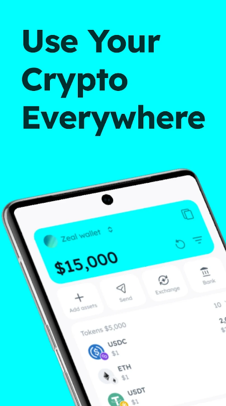 Zeal Pay with DeFi App Download for Android  0.7.1 screenshot 4