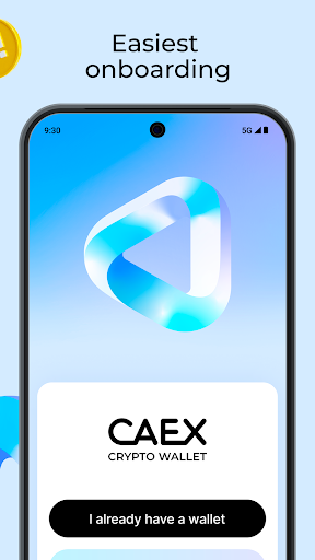 CAEX Crypto Wallet App Download for Android  1.0.3 screenshot 2