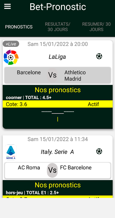 Bet Pronostic Lite Apk Download Latest Version 2024  1.1.0 screenshot 2