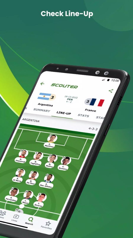 Scouter Football Live Scores Apk Latest Version  1.1.27 screenshot 3