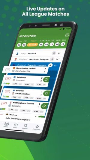 Scouter Football Live Scores Apk Latest VersionͼƬ1