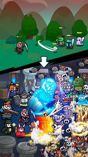 Idle Rumble Heroes mod apk unlimited money and gems  1.6.0 screenshot 1