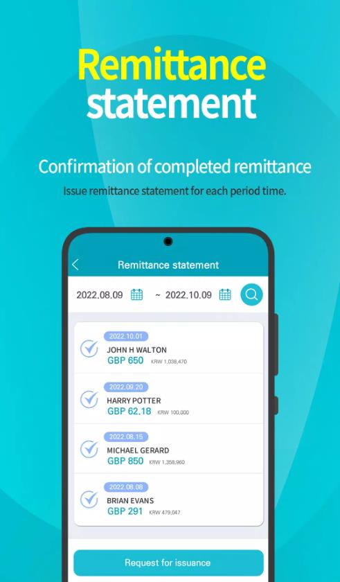 ReLe Transfer Remittance apk download for android  2.4.4 screenshot 4