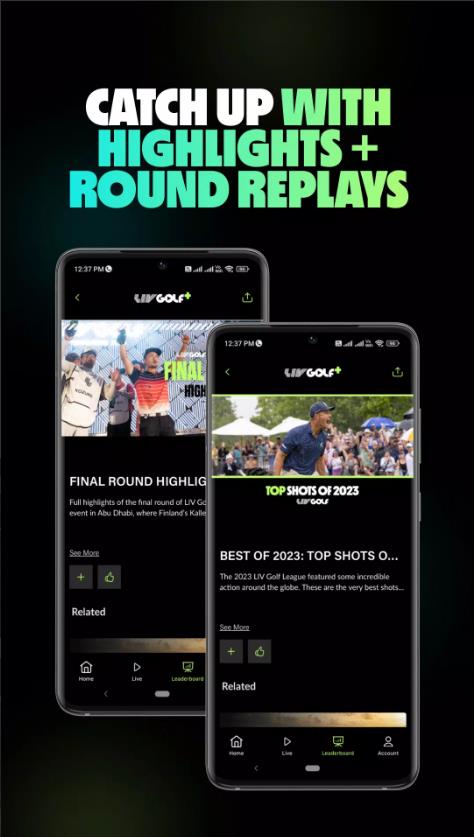 LIV Golf Plus apk download for android  3.0.72 screenshot 3