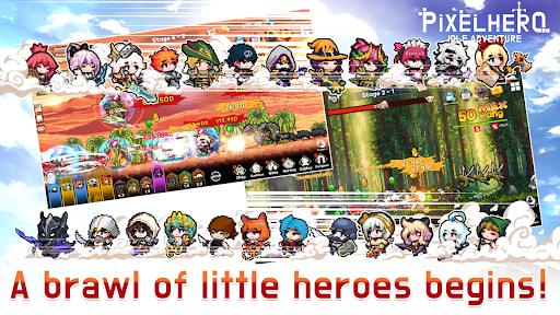 Pixel Heroes Idle mod apk unlimited money and gems  1.00.0033 screenshot 5