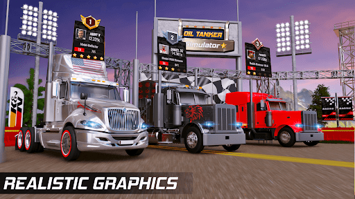 US Oil Tanker Cargo Truck Sim mod apk unlimited money  1.4 screenshot 1