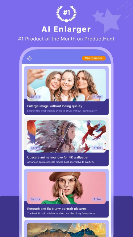 AI Enlarger 3.2.4 Mod Apk Premium Unlocked Free Download  3.2.4 screenshot 2