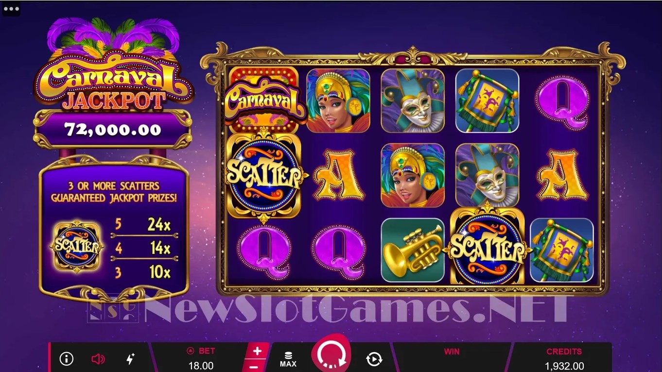 Carnaval Jackpot game download for android  1.0.0 screenshot 1