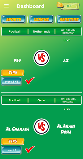 Sport Predictions app for android download 2024  1.1.7 screenshot 1