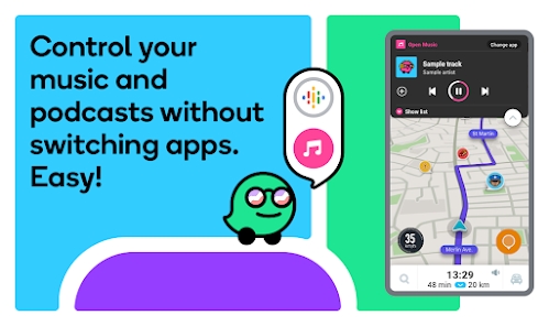 Waze app free for android  v1.0 screenshot 4