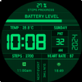 Sci-Fi Digital Watch Face