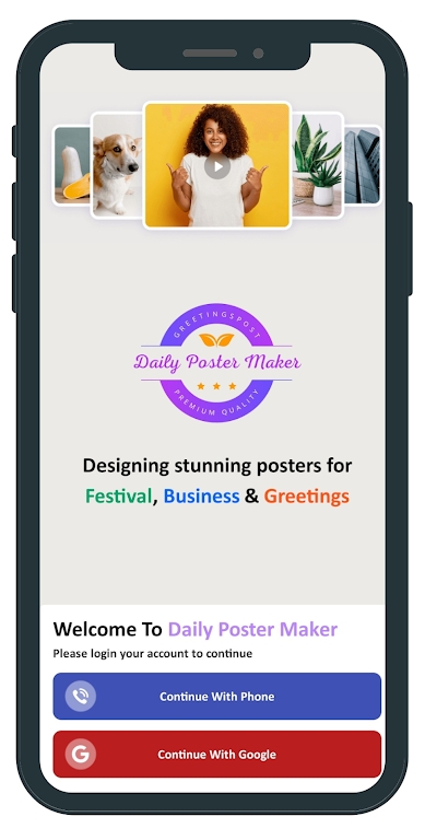 Daily Poster Maker app download apk latest version  3.1.2 screenshot 2