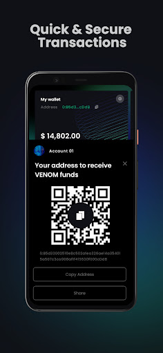 Venom Blockchain Wallet Extension Apk Download Latest Version  1.0.49 screenshot 1