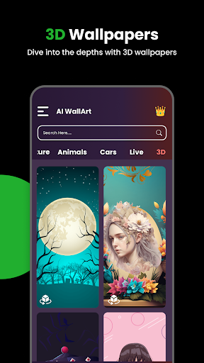 AI Art Live Wallpaper Maker 4k app download latest version  8.6.1 screenshot 2