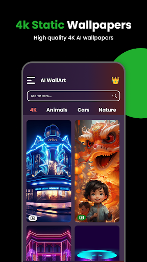 AI Art Live Wallpaper Maker 4k app download latest version  8.6.1 screenshot 4