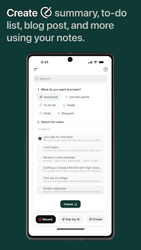 Voicenotes AI Voice Notes mod apk premium unlocked  1.3.29 screenshot 2