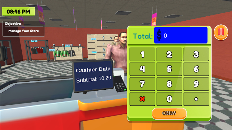 Clothing Store Manager Game apk download for Android  v1.0 screenshot 1