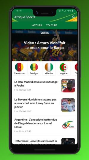 Afrique Sports Apk Latest VersionͼƬ1