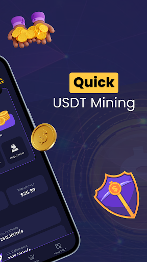 USDT Cloud Miner Tether app download for android  1.0.0 screenshot 1