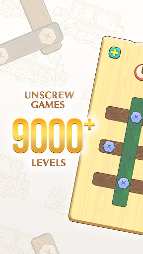 Unscrew Games Wood Nut Bolt apk download latest versionͼƬ1