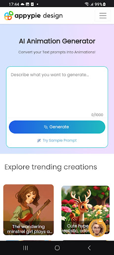 AI Animation Generator from text free app download  1.01 screenshot 4