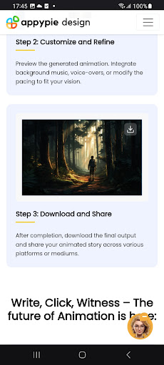 AI Animation Generator from text free app download  1.01 screenshot 5